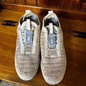 Nike Air VaporMax 2020 Flyknit Oatmeal Bone Women's 11‎ CT1933-100 sneakers